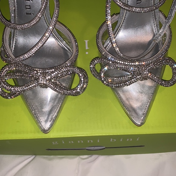 • Gianni Bini Crystal Heels • - Picture 4 of 9